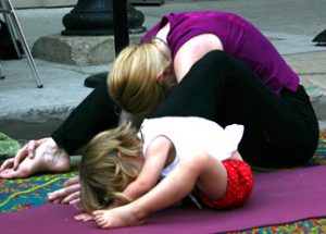 tree pose in yoga