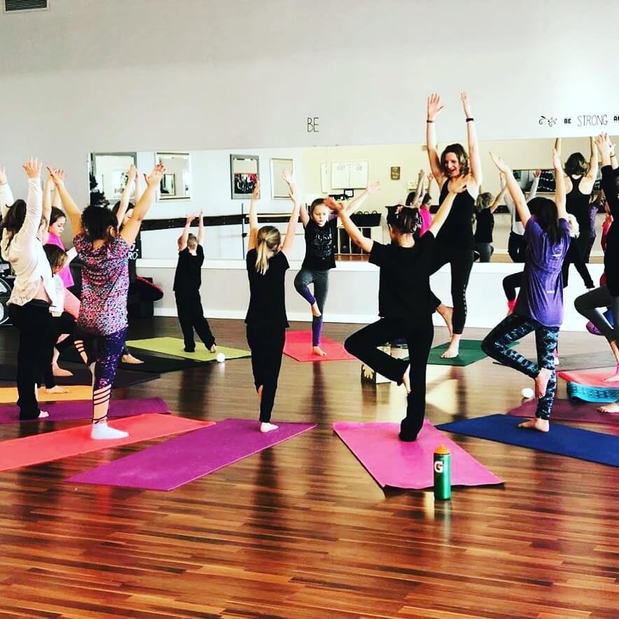 Kids yoga training