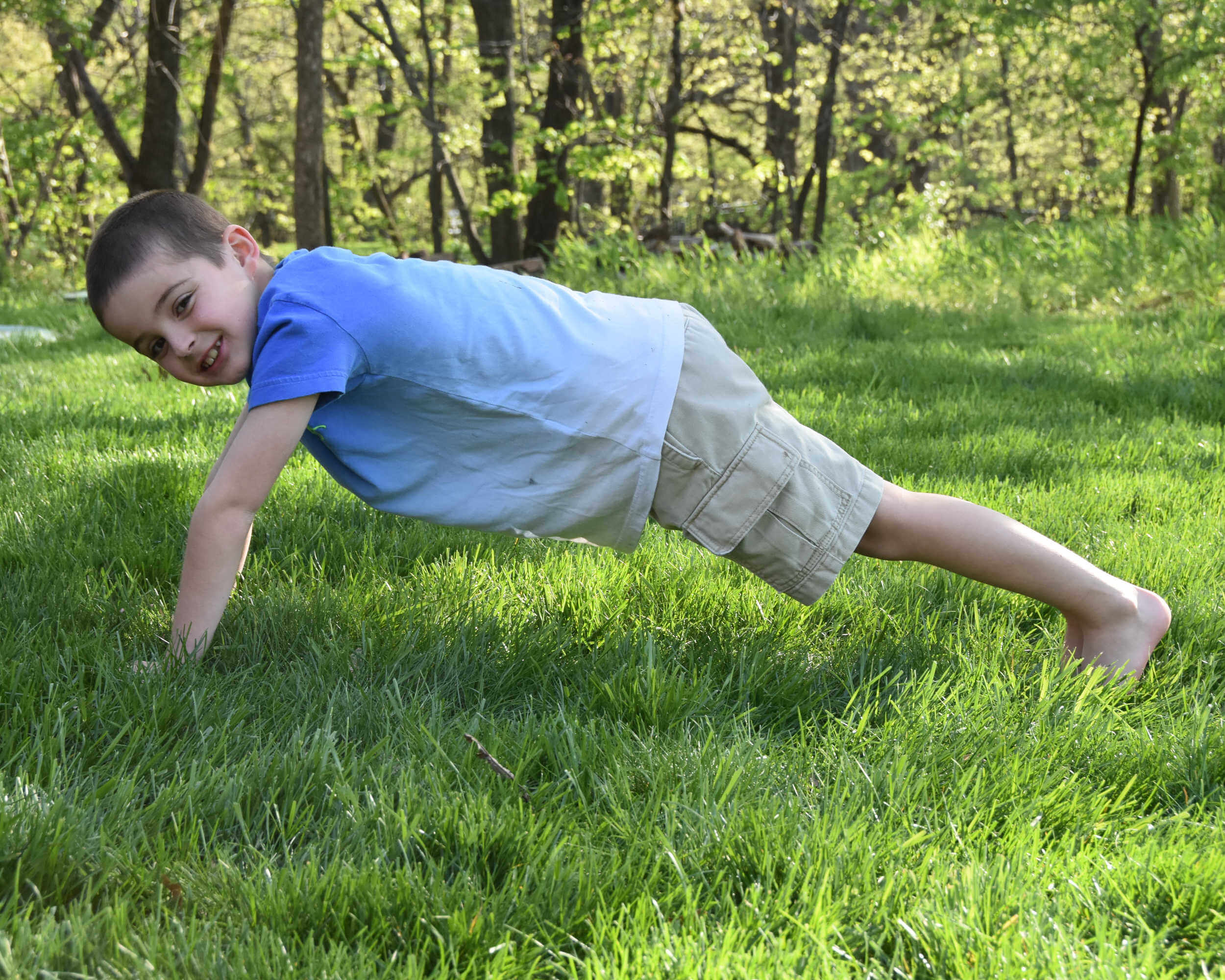 Plank Pose for Kids