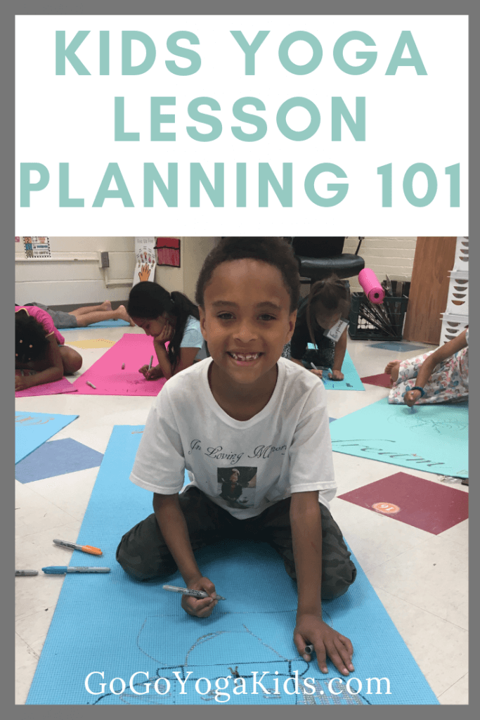 kids yoga lesson planning