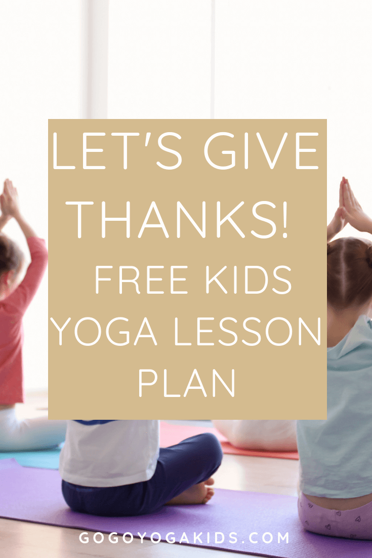 free kids yoga lesson plan