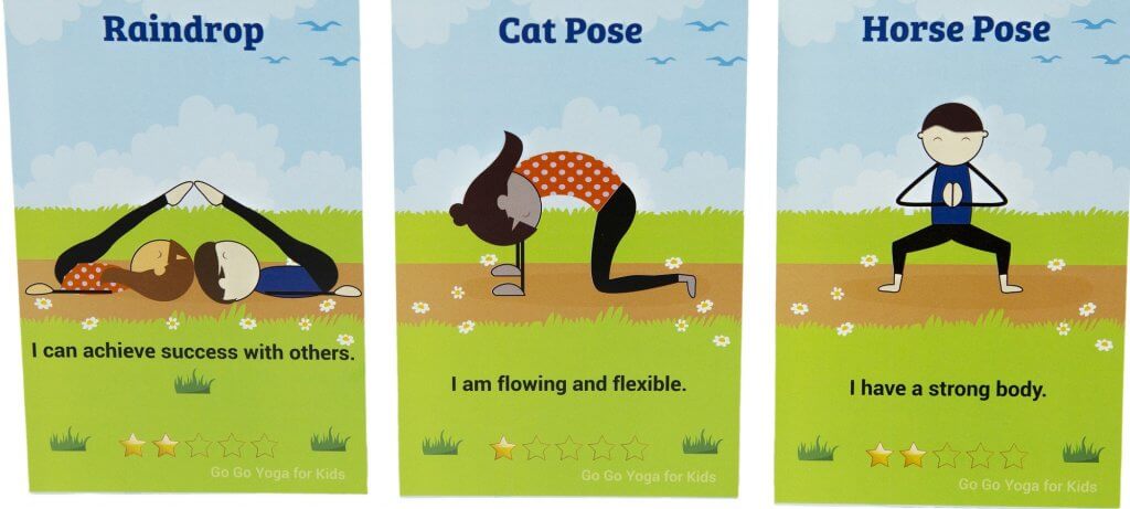 Yoga Cards for Kids: Yoga Poses Posters and Journal