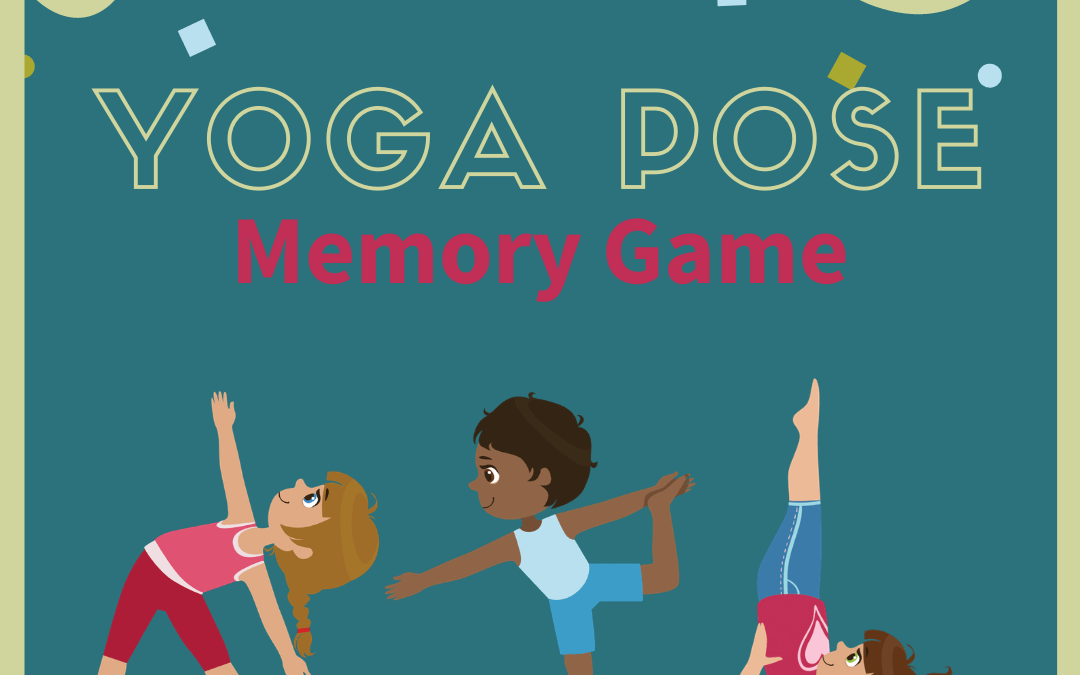 yoga pose memory game