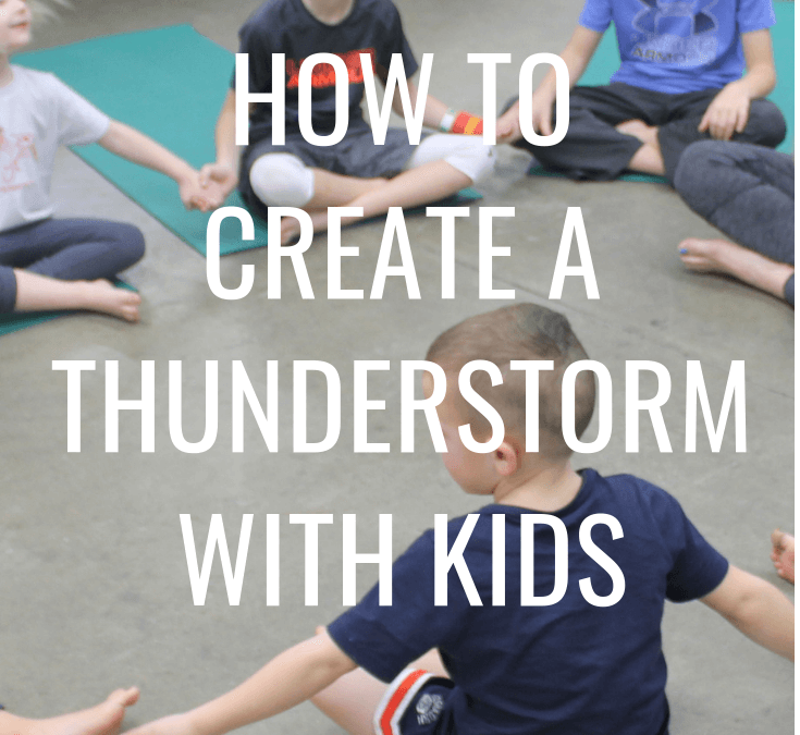 How to Create Your Own Thunderstorm With Kids