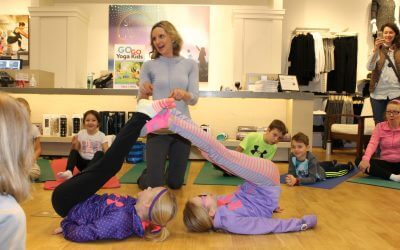 Winter Yoga Class With Kids