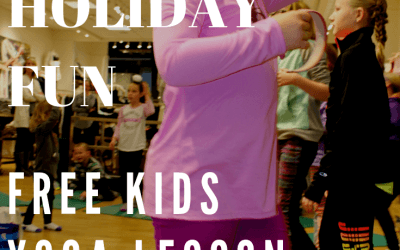 Winter Kids Yoga Class With Snowballs, Poses, and More