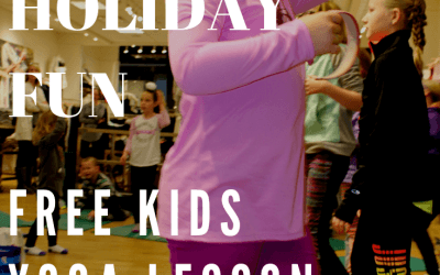 Winter Holiday Kids Yoga Pose Video and Lesson Plan