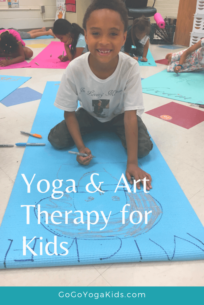 yoga and art therapy for kids