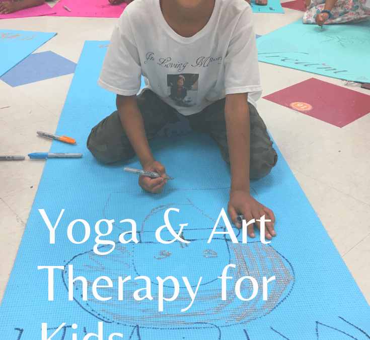 yoga and art therapy for kids