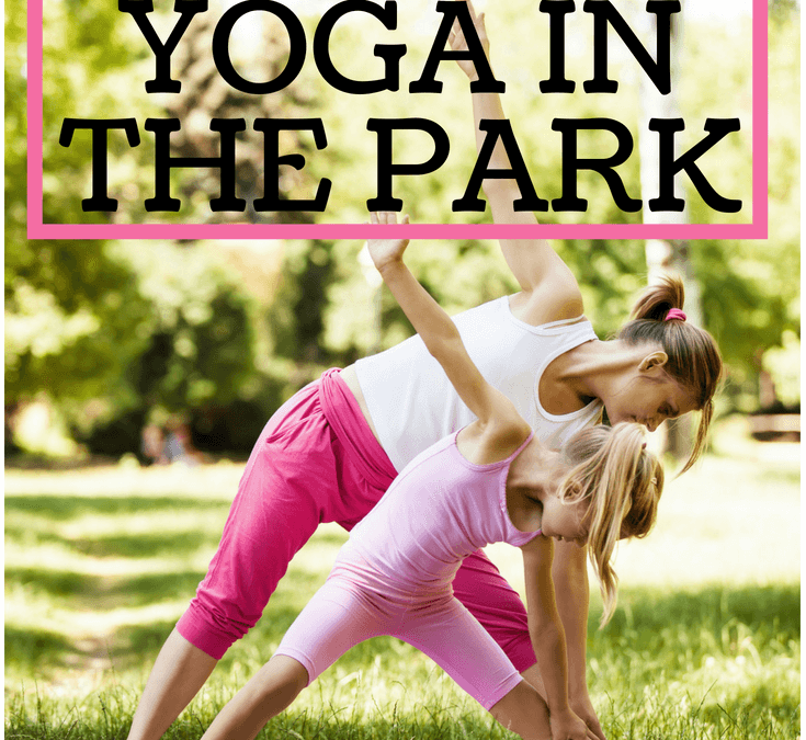 yoga in the park