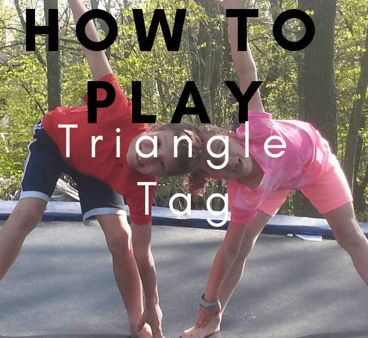 Yoga Triangle Tag: Yoga Games for Kids